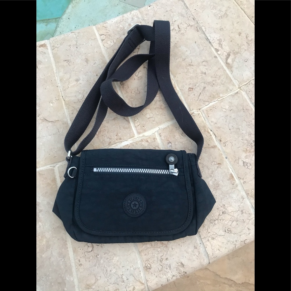 KIPLING crossbody/shoulder bag in navy blue